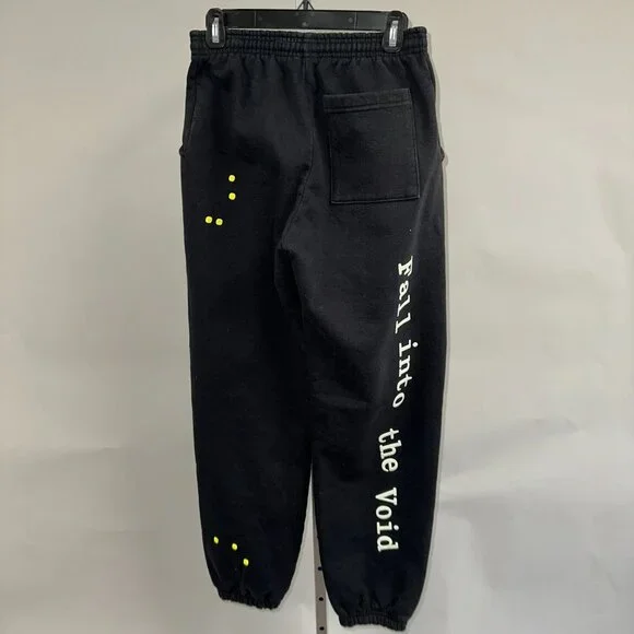 CPFM Kid Cudi MOTM3 Merch Puff Print Sweatpants Size Small Mens Unisex Black